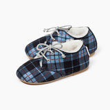 Tots Wooly Hobe Blue Plaid - 2